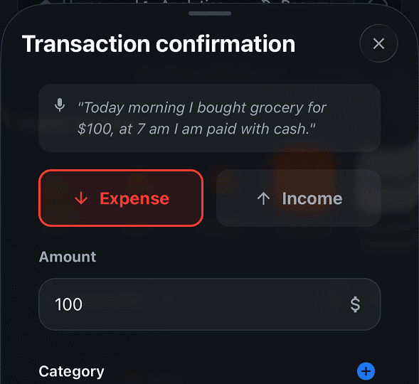 Голосовой ввод за 5 сек